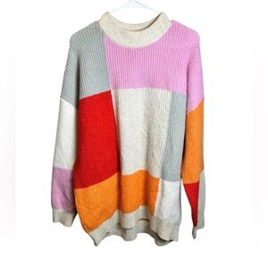 Lego X Target Colorblock Wool Blend Sweater Size XL